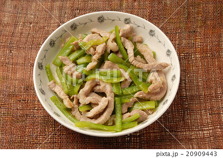 Green pepper shredded meat 20909443