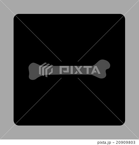 Bone Rounded Square Button 20909803