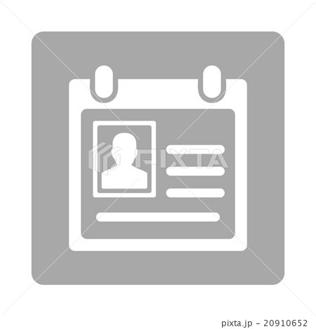 Personal Badge Rounded Square Button 20910652
