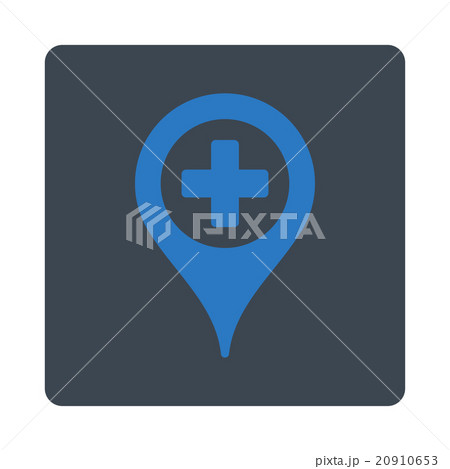 Hospital Pointer Flat Button 20910653