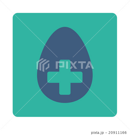 Plus Egg Flat Button 20911166