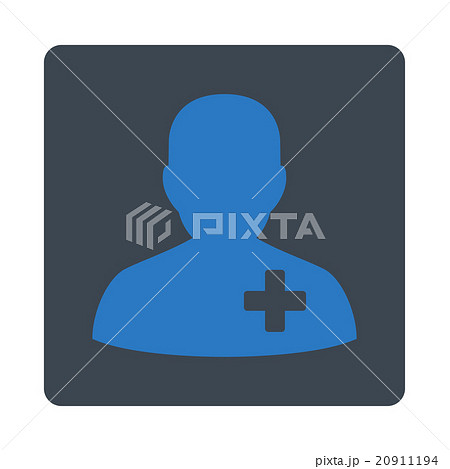 Medical Volunteer Flat Button Medical Volunteer Flat Button 20911194