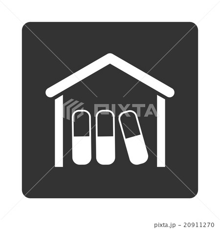 Pharmaceutical Garage Flat Button Pharmaceutical Garage Flat Button 20911270