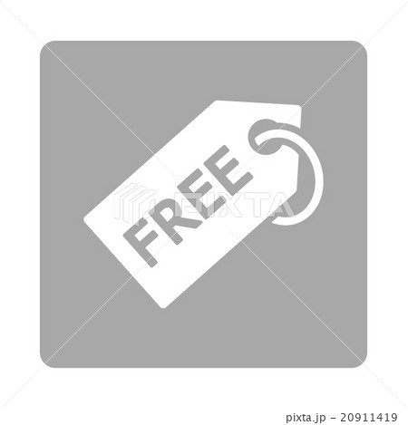 Free Tag Rounded Square Button Free Tag Rounded Square Button 20911419