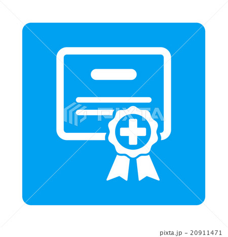 Medical Certificate Flat Button Medical Certificate Flat Button 20911471