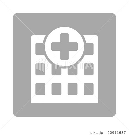 Hospital Flat Button 20911687