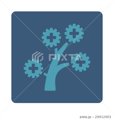 Medical Technology Tree Flat Button Medical Technology Tree Flat Button 20912003