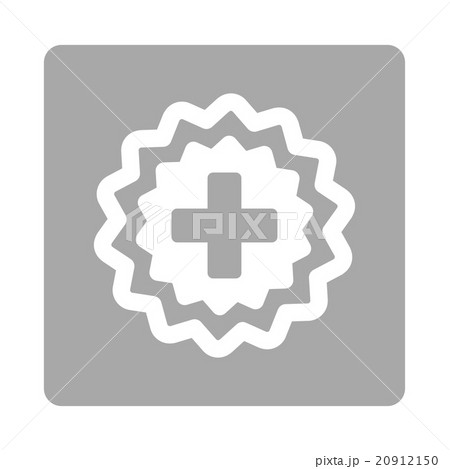 Medical Cross Stamp Flat Button 20912150