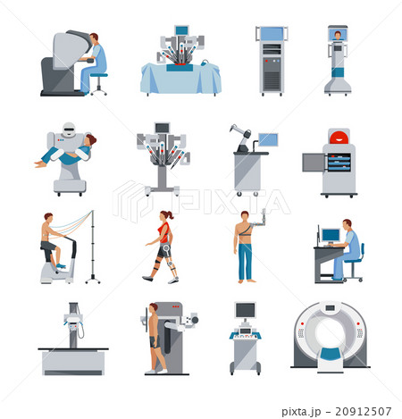 Bionic Icons With Surgical And Diagnostic 20912507