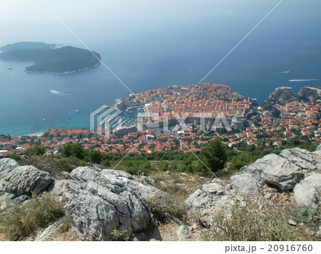 ドブロブニク俯瞰図 ドブロブニク俯瞰図 20916760