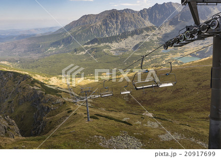 Cable car, Kasprowy Wierch peak in Tatra mountains 20917699