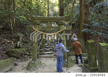 熊野磨崖仏・鬼の築いた石段 20918484