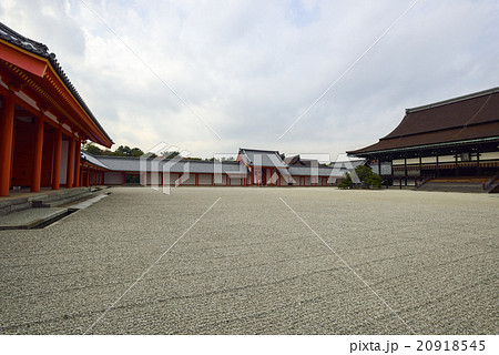 京都御所　紫宸殿回廊 20918545