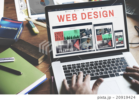 Web Design Software Technology Layout Blogging Concept Web Design Software Technology Layout Blogging Concept 20919424