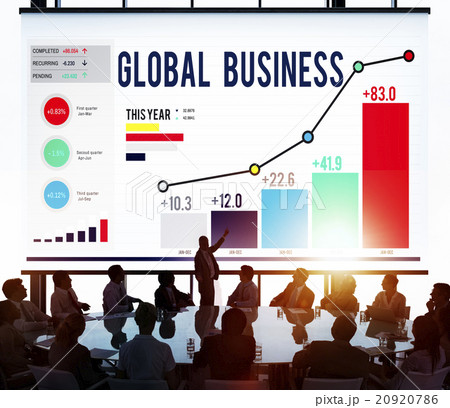 Global Business Data Analysis Statistics Concept 20920786