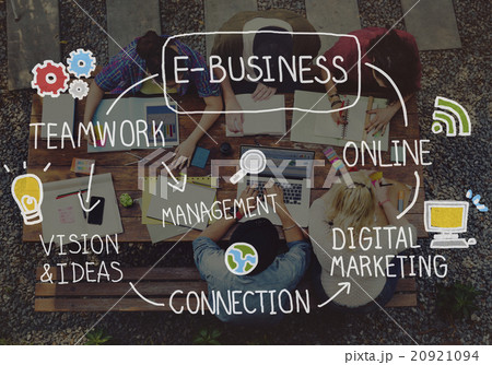 E-Business Ideas Analysis Communication Solution Social Concept E-Business Ideas Analysis Communication Solution Social Concept 20921094