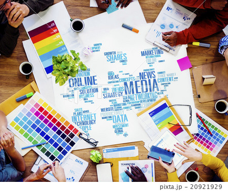 Social Media Internet Connection Global Communications Networkin 20921929