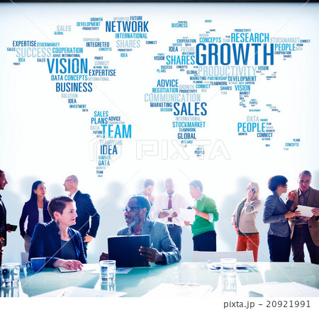 Growth Sales Vision Team Network Idea People Concept 20921991