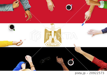Egypt Flag Country Nationality Liberty Concept Egypt Flag Country Nationality Liberty Concept 20922573