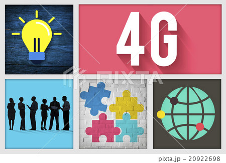 4G Connection Technology Internet Network Concept 20922698