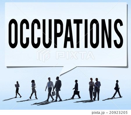 Occupations Career Job Employment Hiring Recruiting Concept 20923205