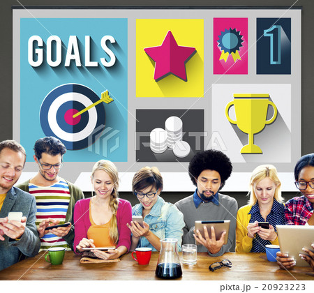 Goals Achievement Successful Winner Target Concept Goals Achievement Successful Winner Target Concept 20923223