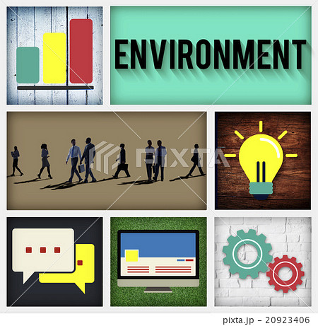 Global Green Business Environmental Conservation Concept 20923406