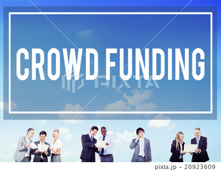 Crowd Funding Contribution Donate Fundriser Concept 20923609
