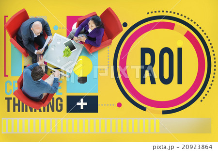 Return On Investment Financial Management Revenue Concept 20923864