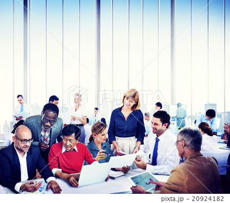 Business People Working Teamwork Cooperation Conference 20924182