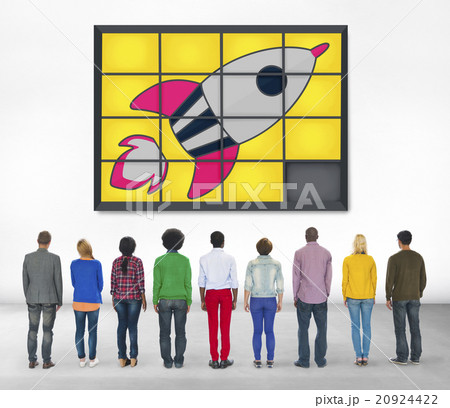 Startup Technology Growth Success Game Puzzle Concept 20924422