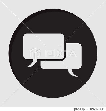 information icon - speech bubbles 20926311