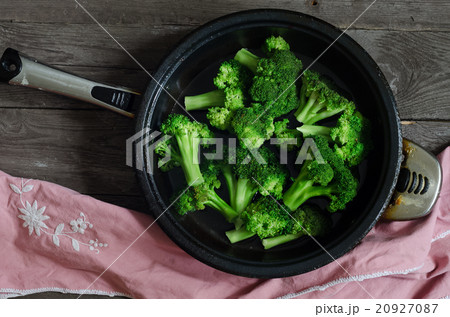 broccoli in a pan 20927087