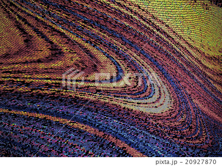 Motley mosaic background from concave rays 20927870