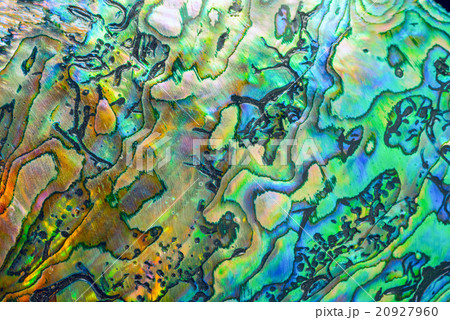 High magnification macro of pearl shell. 20927960