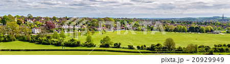 View of Salisbury from Old Sarum - England 20929949