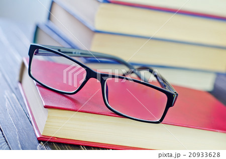 glasses and books glasses and books 20933628