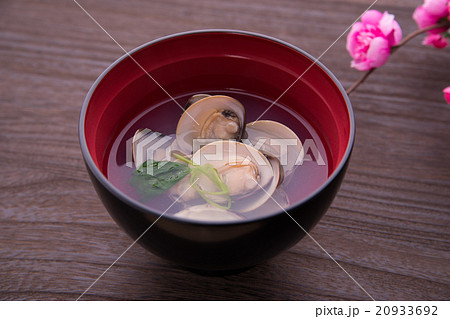 はまぐりの潮汁 はまぐりの潮汁 20933692