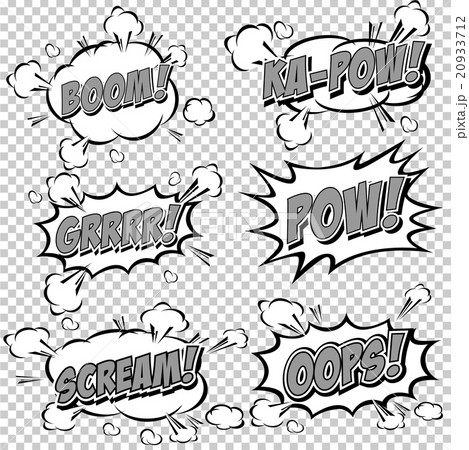 Collection multicolored comic sound Effects Collection multicolored comic sound Effects 20933712