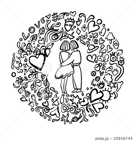 Hand-Drawn Love 20938744