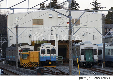 伊豆高原の電車区と8000系電車 伊豆高原の電車区と8000系電車 20942653