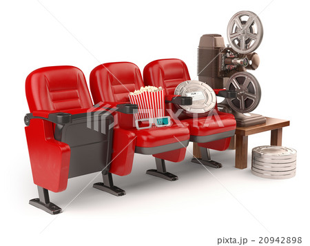 Cinema, movie or home video concept. 20942898