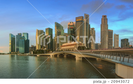 Singapore Skyline and view of Marina Bay Singapore Skyline and view of Marina Bay 20943072