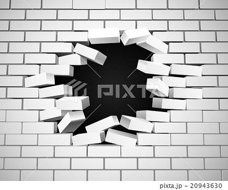 White Breaking Wall White Breaking Wall 20943630