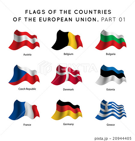 Flags of EU countries 20944405