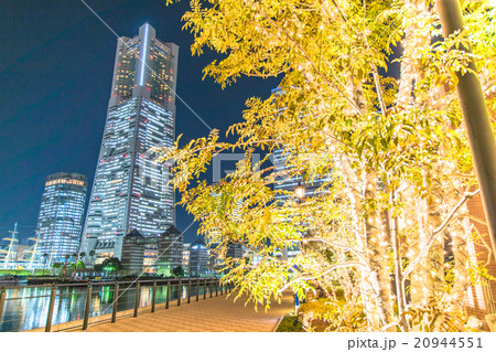 【横浜】みなとみらい・夜景 20944551