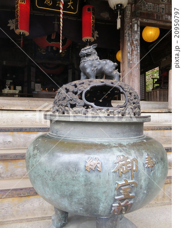 上田北向観音　香炉 20950797