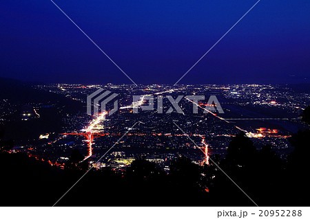 足柄平野の夜景 20952288