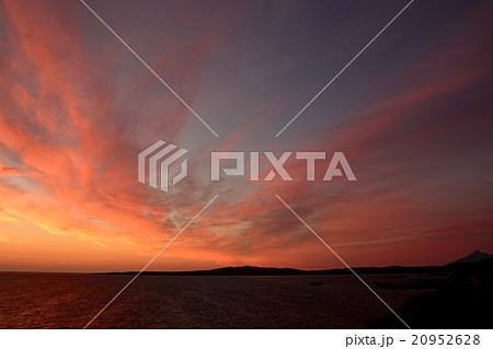 礼文島の朝焼け 20952628