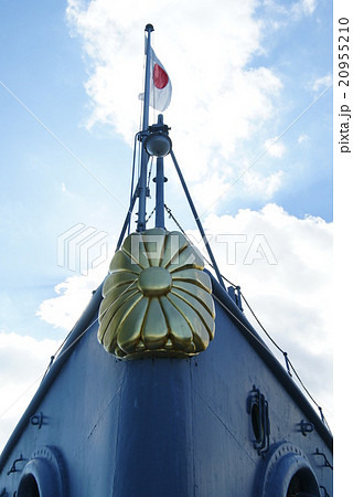 戦艦三笠の菊花紋章の写真素材 [20955210] - PIXTA